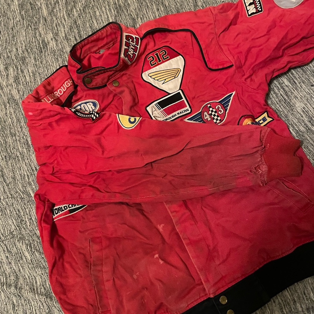 NASCAR Racing NYC 212 World Racing series X Large Red Jacket - Picture 2 of 7